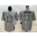 Las Vegas Raiders #13 Hunter Renfrow Gray Atmosphere Fashion Stitched Jersey