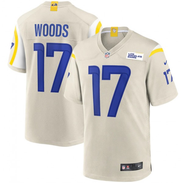 Los Angeles Rams #17 Robert Woods 2020 Bone Game Stitched Jersey