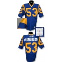Los Angeles Rams Late ’70s #53 Jim Youngblood Blue With Full Name Stitched Jersey