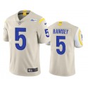Los Angeles Rams #5 Jalen Ramsey Bone Vapor Untouchable Limited Stitched Jersey