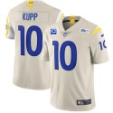 Los Angeles Rams 2022 #10 Cooper Kupp Bone White With 3-Star C Patch Vapor Untouchable Limited Stitched Jersey