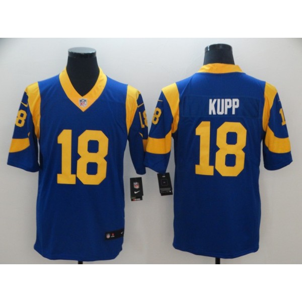 Los Angeles Rams #18 Cooper Kupp Royal Blue Vapor Untouchable Limited Stitched Jersey