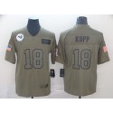 Los Angeles Rams #18 Cooper Kupp 2019 Camo Salute To Service Limited Stitched Jersey