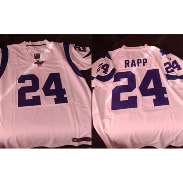 Los Angeles Rams #24 Taylor Rapp White Stitched Jersey