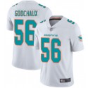 Miami Dolphins #56 Davon Godchaux White Vapor Limited Stitched Jersey