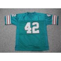 Miami Dolphins #42 Paul Warfield Teal Stitched Football Jersey