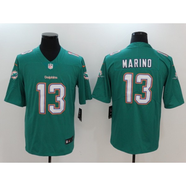 Miami Dolphins #13 Dan Marino Teal Vapor Untouchable Player Limited Jersey