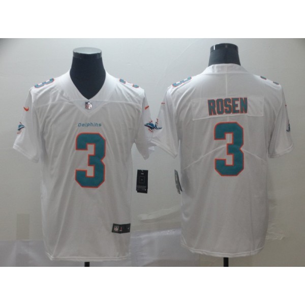 Miami Dolphins #3 Josh Rosen White Vapor Untouchable Limited Stitched Jersey