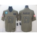 Miami Dolphins #13 Dan Marino 2019 Camo Salute To Service Limited Stitched Jersey