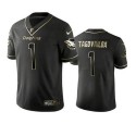 Miami Dolphins #1 Tua Tagovailoa 2020 Black Golden Stitched Jersey
