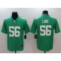 Philadelphia Eagles #56 Chris Long Green Throwback Vapor Untouchable Limited Stitched Jersey