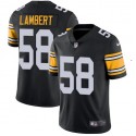 Pittsburgh Steelers #58 Jack Lambert Black Vapor Untouchable Limited Stitched Jersey