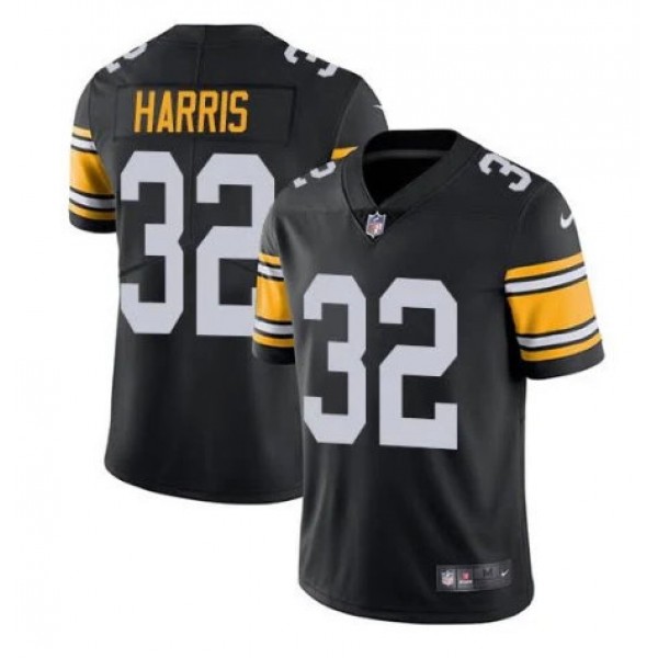 Pittsburgh Steelers #32 Franco Harris Black Vapor Untouchable Limited Stitched Jersey