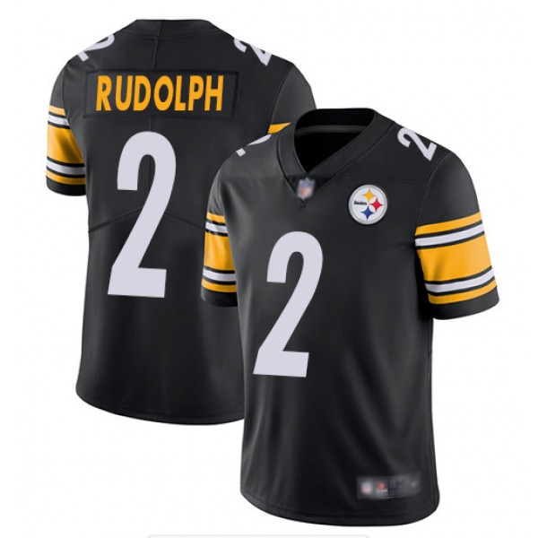 Pittsburgh Steelers #2 Mason Rudolph Black Vapor Untouchable Limited Stitched Jersey