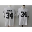 Raiders #34 Bo Jackson White Stitched Vapor Untouchable Limited Nike Jersey
