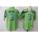 Seattle Seahawks #3 Russell Wilson Green Stitched Vapor Untouchable Limited Nike Jersey