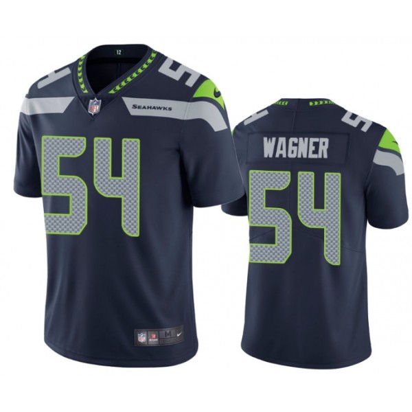 Seattle Seahawks #54 Bobby Wagner Navy Vapor Untouchable Limited Stitched Jersey