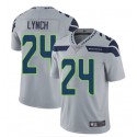 Seattle Seahawks #24 Marshawn Lynch Grey Vapor Untouchable Limited Stitched Jersey