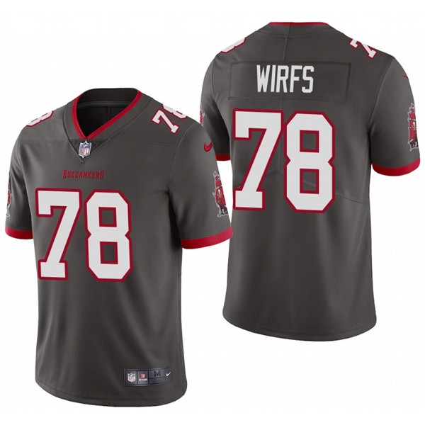 Tampa Bay Buccaneers #78 Tristan Wirfs 2020 Grey Vapor Untouchable Limited Stitched Jersey
