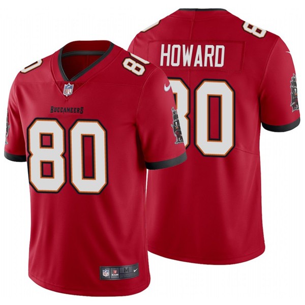 Tampa Bay Buccaneers #80 O.J. Howard 2020 Red Vapor Untouchable Limited Stitched Jersey