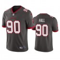 Tampa Bay Buccaneers #90 Logan Hall Gray Vapor Untouchable Limited Stitched Jersey