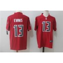 Tampa Bay Buccaneers #13 Mike Evans Red Stitched Limited Rush Nike Jersey