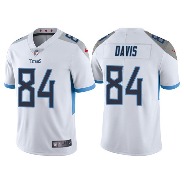 Tennessee Titans #84 Corey Davis White Vapor Untouchable Limited Stitched Jersey