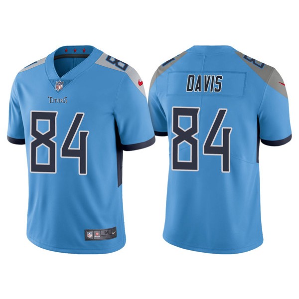 Tennessee Titans #84 Corey Davis Blue Vapor Untouchable Limited Stitched Jersey
