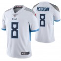 Tennessee Titans #8 Adrian Peterson White Vapor Untouchable Stitched Jersey