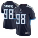 Tennessee Titans #98 Jeffery Simmons Navy Vapor Untouchable Limited Stitched Jersey