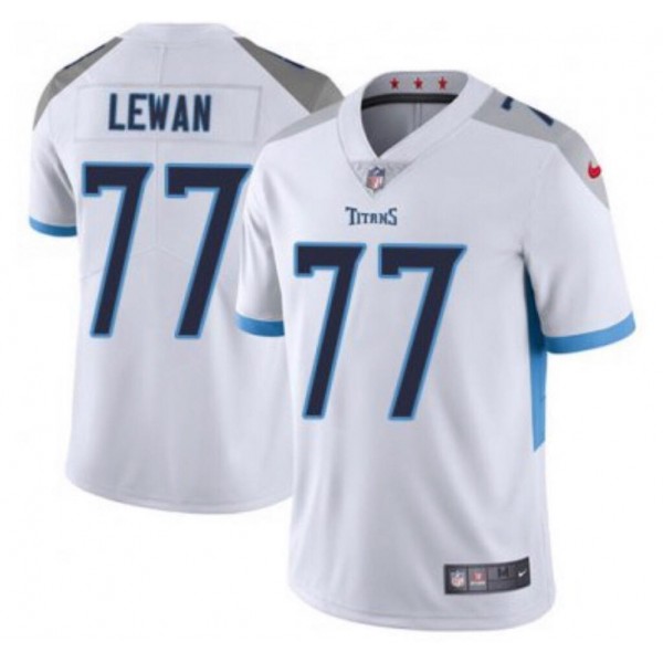 Tennessee Titans #77 Taylor Lewan White Vapor Untouchable Limited Stitched Jersey