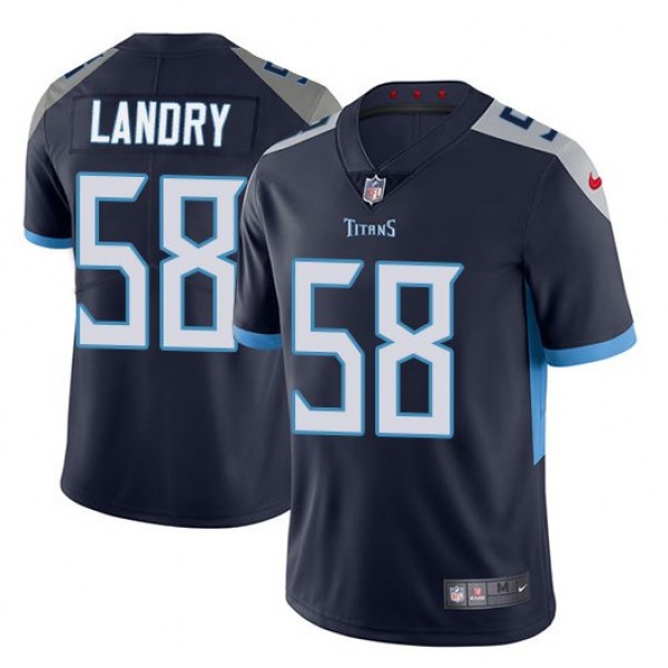 Tennessee Titans #58 Harold Landry Navy New 2018 Vapor Untouchable Limited Stitched Jersey