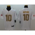 Texans #10 DeAndre Hopkins White Stitched Limited Salute To Service Nike Jersey