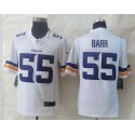 Vikings #55 Anthony Barr White Stitched Limited Nike Jersey