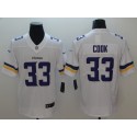 Vikings #33 Dalvin Cook White Vapor Untouchable Limited Stitched Jersey