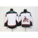 Arizona Coyotes White CCM Throwback Stitched Jersey