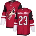 Arizona Coyotes #23 Oliver Ekman-Larsson Burgundy Red 2018 Season Home Stitched Adidas Jersey