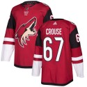 Arizona Coyotes #67 Lawson Crouse Burgundy Red 2018 Season Home Stitched Adidas Jersey