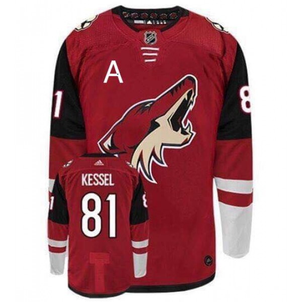 Arizona Coyotes #81 Phil Kessel Stitched Jersey