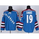 Avalanche #19 Joe Sakic Stitched Blue Third Jersey