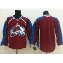 Avalanche Blank Stitched Red Jersey