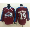 Avalanche #29 Nathan MacKinnon Red Home Stitched Jersey
