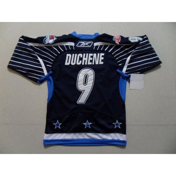Avalanche #9 Matt Duchene 2011 All Star Stitched Dark Blue Jersey