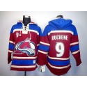Avalanche #9 Matt Duchene Red Sawyer Hooded Sweatshirt Stitched Jersey