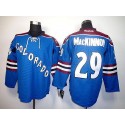Avalanche #29 Nathan MacKinnon Blue Third Stitched Jersey
