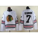 Blackhawks #7 Brent Seabrook White 2015 Winter Classic Stitched Jersey