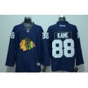 Blackhawks #88 Patrick Kane Navy Blue Denim Stitched Jersey