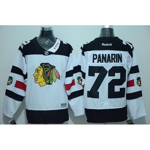 Blackhawks #72 Artemi Panarin White 2016 Stadium Series Stitched Jersey