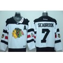 Blackhawks #7 Brent Seabrook White 2016 Stadium Series Stitched Jersey