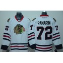Blackhawks #72 Artemi Panarin White Stitched Jersey